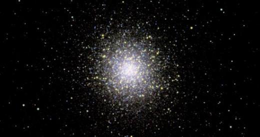 Dolomites Astronomical Observatory, l'ammasso globulare M13 ripreso dal nostro telescopio