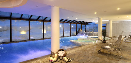 piscina wellness a Madonna di Campiglio