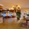 La hall del Carlo Magno Hotel SPA & Resort di Madonna di Campiglio