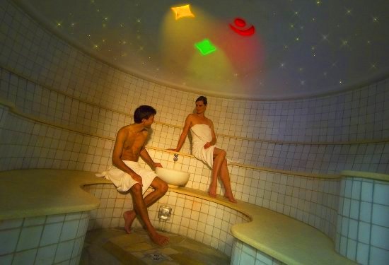 bagno turco, wellness a Madonna di Campiglio